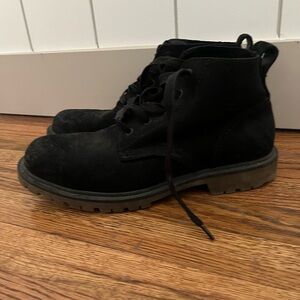 Frye Men's Black Suede Boots 9.5